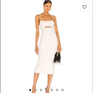 revolve white dress